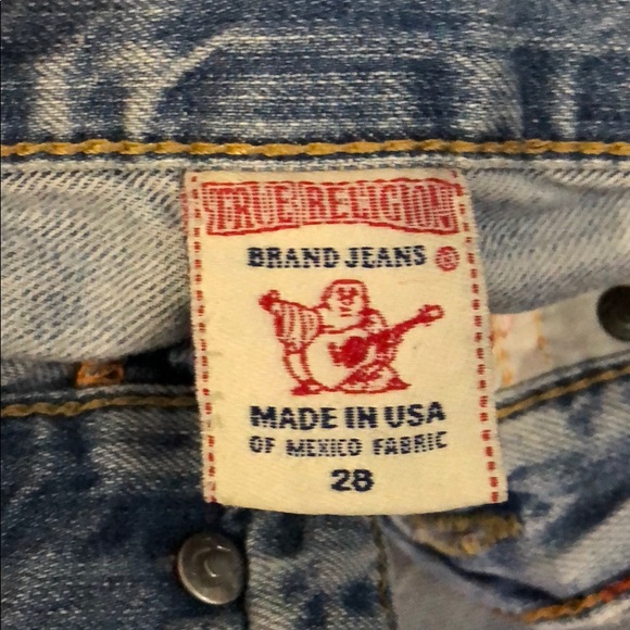 Blue True religion jeans size 28 boot cut - Picture 4 of 4